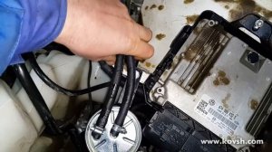 Установка дополнительного топливного фильтра Volkswagen Crafter 2.5 TDi CR