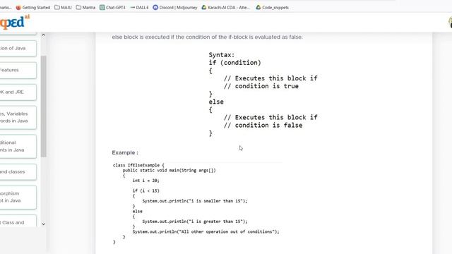 Module 5 Conditional Statements | Introduction to Core Java | Programming basics