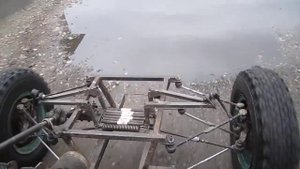 Самодельное багги. работа передней подвески