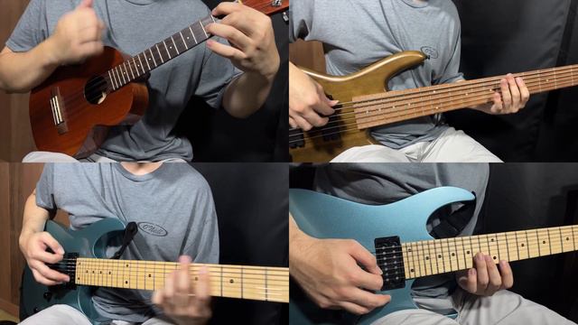 Kawaki wo Ameku - Domestic Girlfriend OP 1 - Anime Ukulele Cover [TABS in description] смотреть онлайн