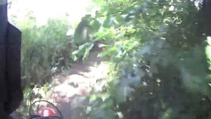 Эндуро гонка/Сергей Терентьев /  Упал в канаву