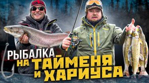 Рыбалка на тайменя и хариуса. Полярный Урал 2021