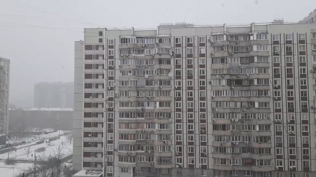 В Москву опять пришла зима! Февраль 2022 года. смотреть онлайн