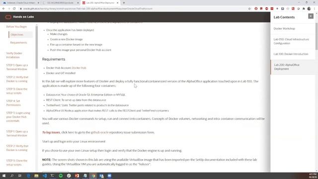 Oracle groundbreakers tour latam - Containerized Development with Docker Worshop смотреть онлайн