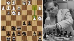 ЖЕРТВА пешки？ Да ну... Я.Тимман - А.Белявский  Шахматы