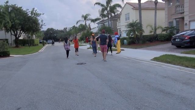 США Влог Halloween в Америке как это происходит Охота за конфетами смотреть онлайн