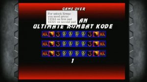 MK3 Arcade Kollection (UMK3) - Unlock hidden Characters (Ermac, Mileena, Classic Sub-Zero)