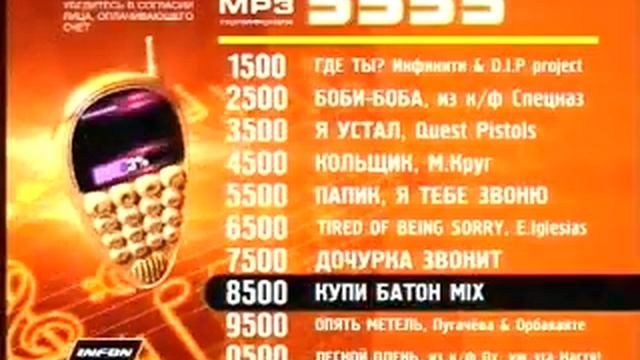 Ностальгия по рекламе (запись 7 май 2008)
