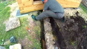 Помывочная в бане. Установка водоотвода у бани из помывочной.