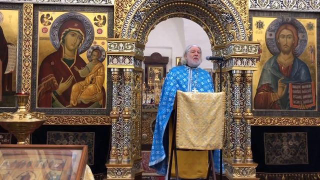 Воскресная проповедь о.Алексея(Уминского) о мытаре и фарисее