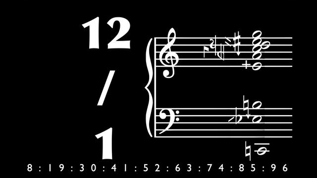 12/1 OR a Perfect 5th + 3 Octaves cut into a Microtonal Omnibus in Extended Just Intonation смотреть онлайн