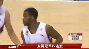 [12.9.11] Wilson Chandler vs Aaron Brooks CBA Zhejiang Guangsha vs Guangdong 118:107