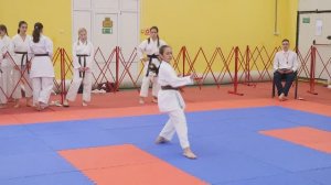 12 декабря 2021г. Соревнование по карате ВБЕ. Девочки 14 лет Ката_05 Карате сётокан