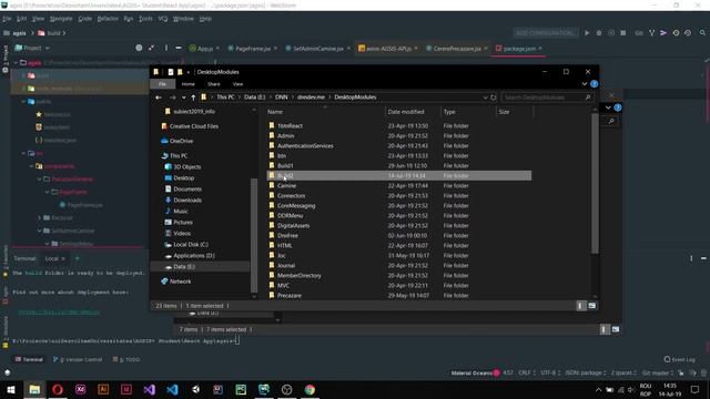 How to create DNN module from React code смотреть онлайн