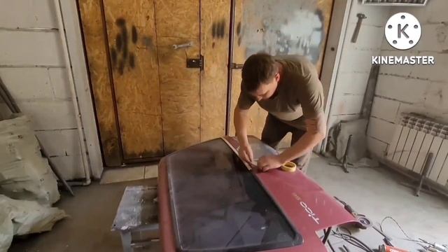 DAEWOO TIKO, ремонт ржавого кузова. смотреть онлайн