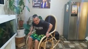кресло качалка "Лорд" испытание весом 237 кг