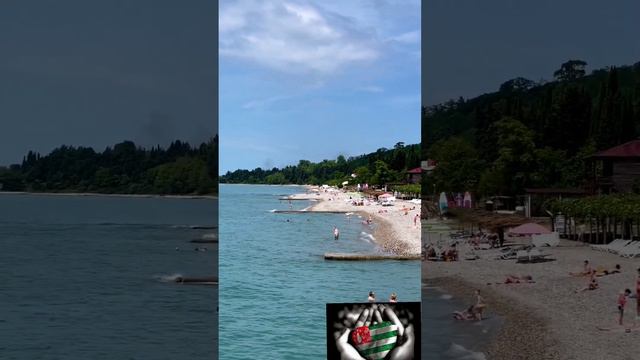 сегодня утром Новый Афон #abkhazia #2023 #природа #абхазия #отдых #курорт #море #рица #горы #афон