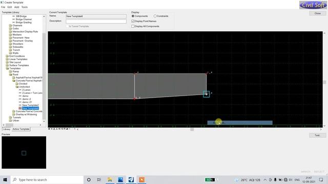 Creating templates in OpenRoads | Templates library | How to save templates in OpenRoads designer