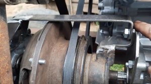 Первый выезд погрузчика.