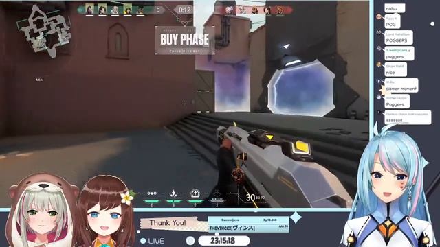 【VALORANT】shooty pew pew ue ue【NIJISANJI ID】 смотреть онлайн