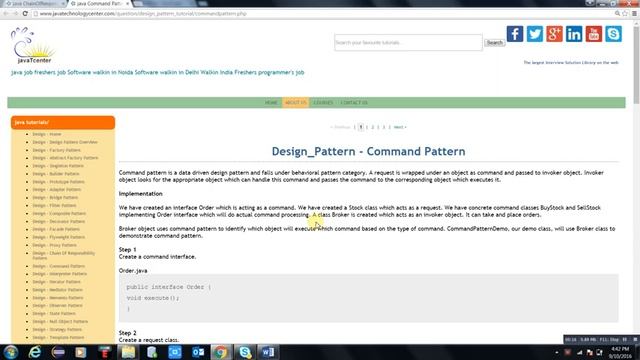 Design Pattern Command Pattern смотреть онлайн