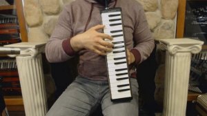 SUZM37C -  Black Suzuki M-37C Melodion 37 Key Melodica $149