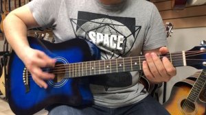 Гитара акустическая Belucci 3810 BLS белуччи Обзор