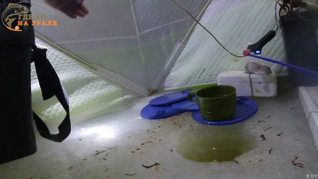 Ловля Карася зимой | Неактивный Карась зимой | о.Уелги | Зимняя рыбалка в палатке смотреть онлайн