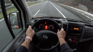 2011  Volkswagen Crafter I [2.0 TDI 109HP] |0-100| POV Test Drive #1928 Joe Black