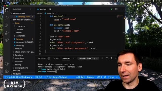 Python Closures and Nested Functions Tutorial for Beginners | Python Course (2020)