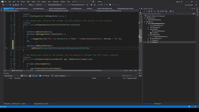 C# ASP.NET Core 5 | Health Checks | Мониторинг API смотреть онлайн