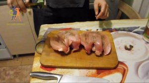 Запеченная куриная грудка в аэрогриле