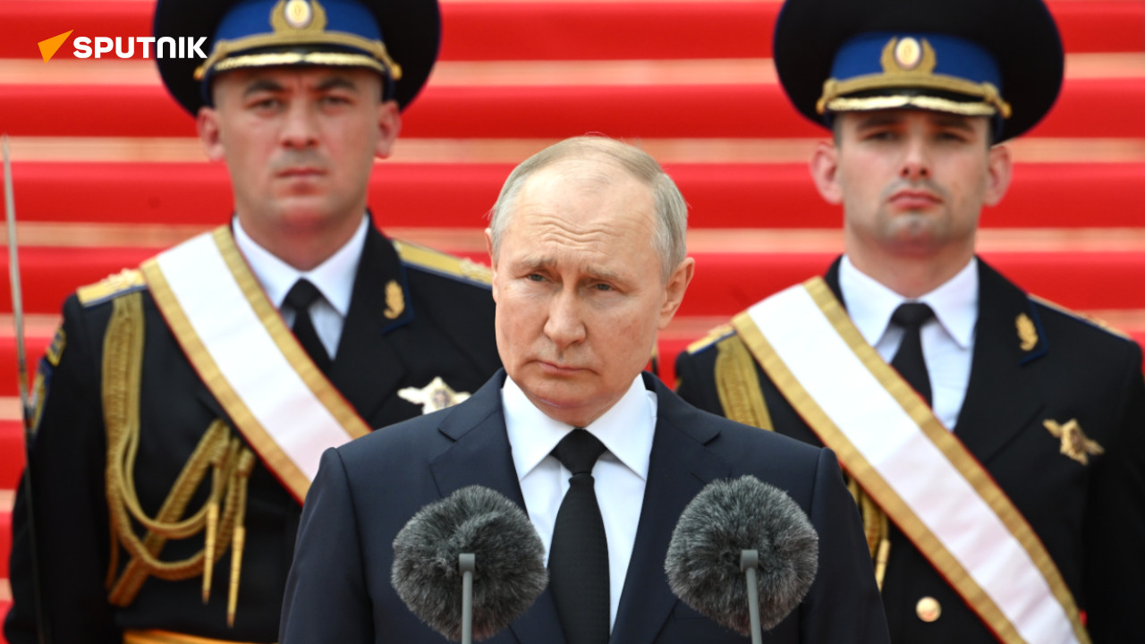 Выступление Путина перед военными в Кремле
