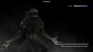 Skyrim WereWolf