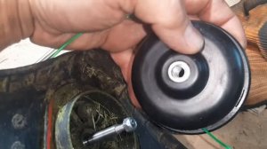 ставим обычную катушку вместо резьбовой.