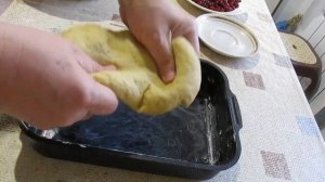 Обязательно приготовьте – это вкусно и быстро / ПИРОГ С БРУСНИКОЙ