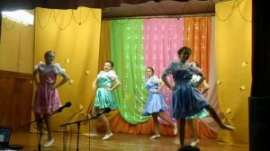 русский  перепляс-старшая танцевальная группа...КДО"Надежда"