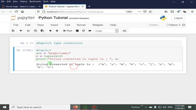 Explicit Type Conversion | Python 4 You | Lecture 168