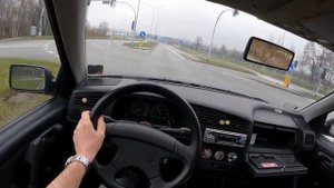 1994 Volkswagen Golf Mk3 Pink Floyd (1.8 75 HP)| POV Test Drive