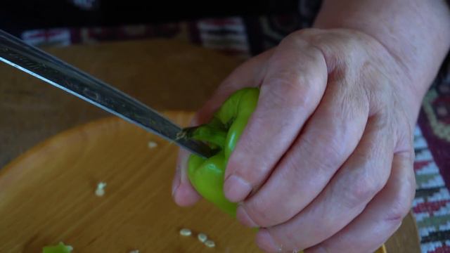 Incredibly Delicious STUFFED PEPPERS DOLMA Recipe in the Village House! Life in a Faraway Village! смотреть онлайн
