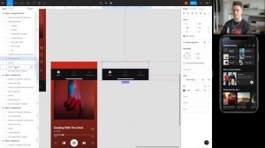 Spotify Player Modal Animation | Figma Advanced Prototyping