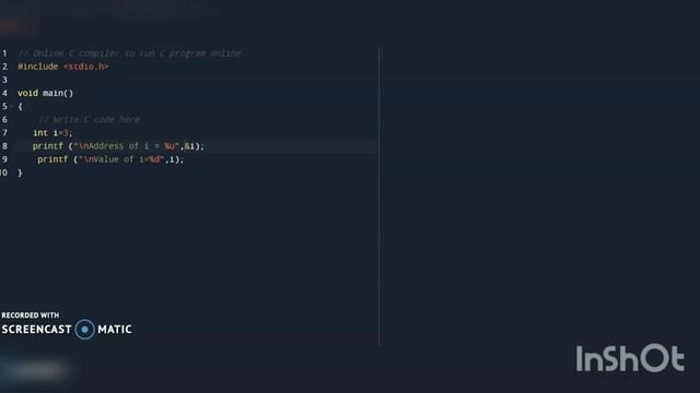 What is pointer | C programming languages