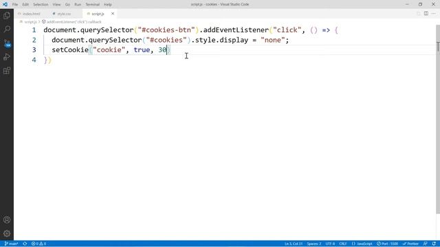 HTML, CSS & JavaScript - How to Create a Cookie Consent Message смотреть онлайн