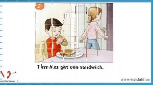 Vietchild | First friends 2| Unit 8 - Tess has got two sandwiches