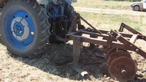 активный плуг мтз