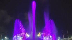 Музыкальные фонтаны Сочи - Олимпийский парк - Щелкунчик