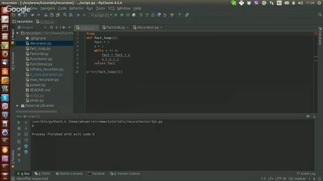 Вебинар «Рекурсия в Python»
