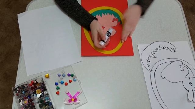 Пасхальный Зайчик Аппликация из цветной бумаги с шаблоном для скачивания смотреть онлайн