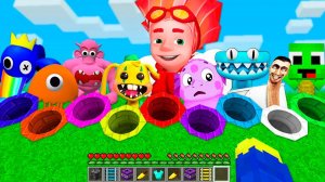 ЯМЫ бывают КРУГЛЫМИ?? ШАХТА и МИЛЛИОН АЛМАЗОВ в МАЙНКРАФТ