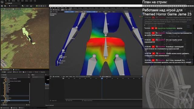 Игра для THGJ23. UE5. Стрим 2023.10.28 смотреть онлайн